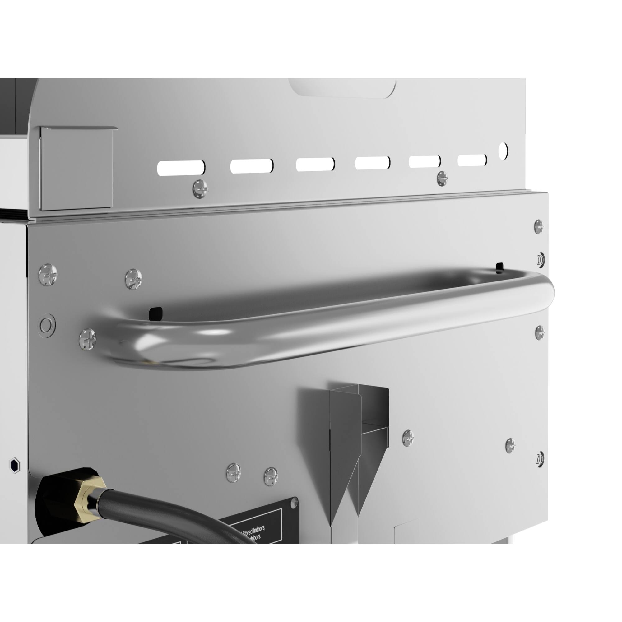 Alt View 5. Koolmore - 60 in. 8-Burner Commercial Outdoor Propane Gas Grill with 30 in. Griddle and 30 in. Pizza Oven in Stainless-Steel - Stainless Steel.