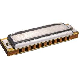 Hohner - MS Series Blues Harp Bundle of 5 Harmonicas with C-7 Case BLHRP-5PK