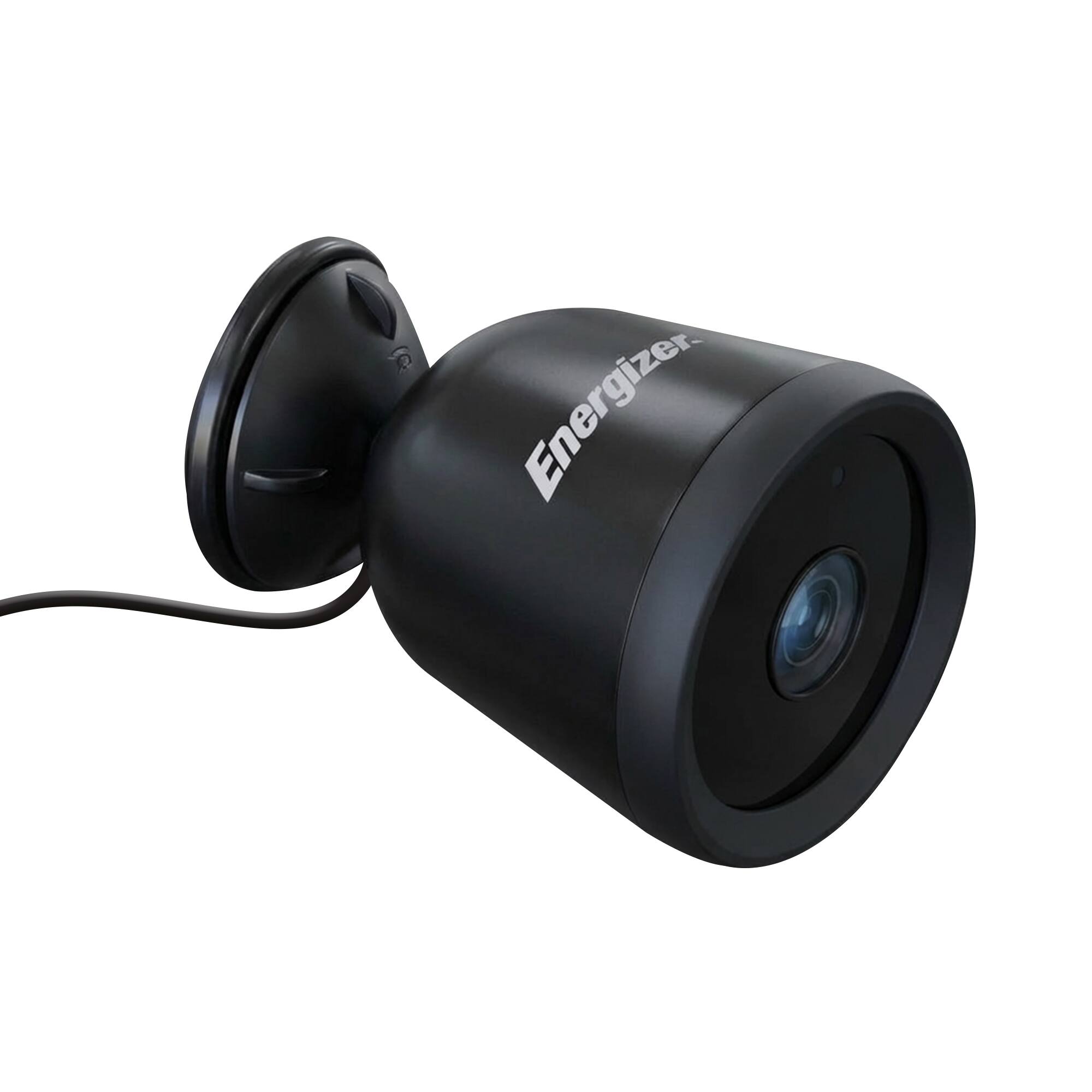 Alt View 4. Energizer - Energizer Smart 2K WiFi Outdoor Camera – Weather Resistant with Two-Way Audio - Black.