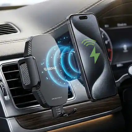 Sure, here is the corrected and grouped text from the image:
- CSOULK
- WIRELESS CHARGER 41
- 14 SE