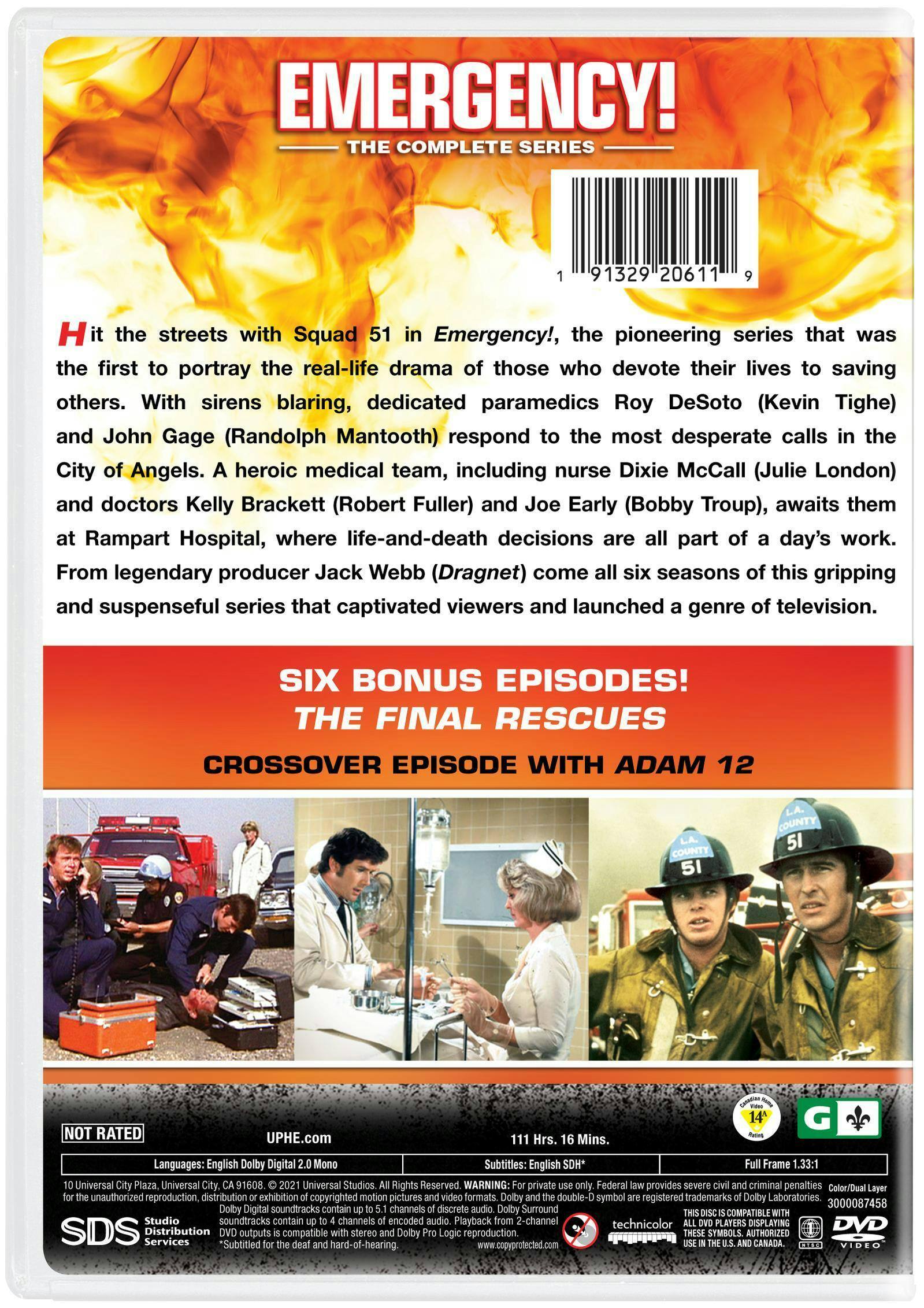 Angle. Emergency! The Complete Series (Box Set) [DVD].