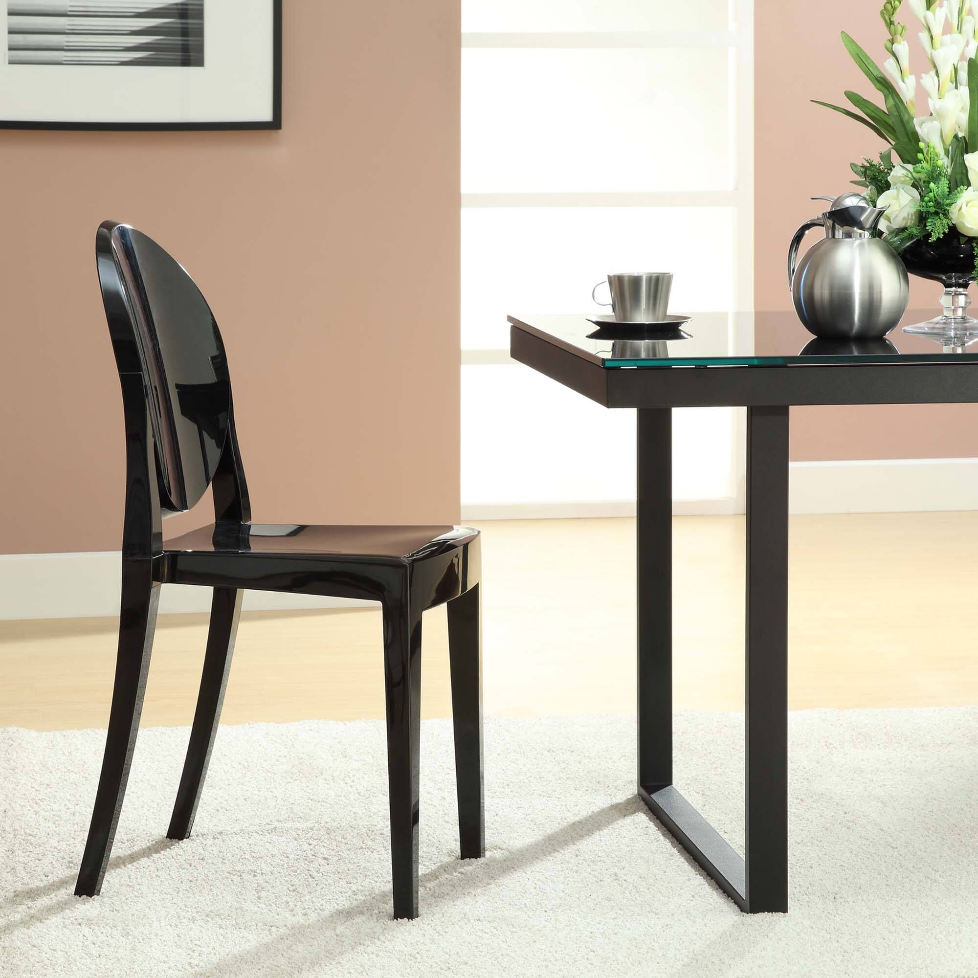 Alt View 1. Modway - Casper Dining Side Chair by Modway - Black.