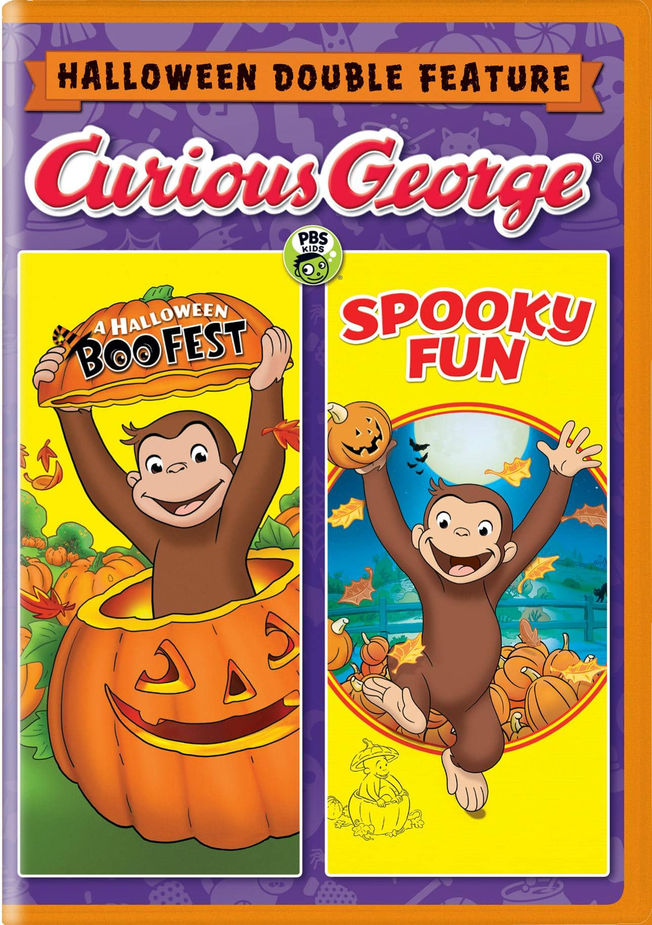Curious George: A Halloween boo fest/Spooky fun (DVD Double Feature) [DVD]