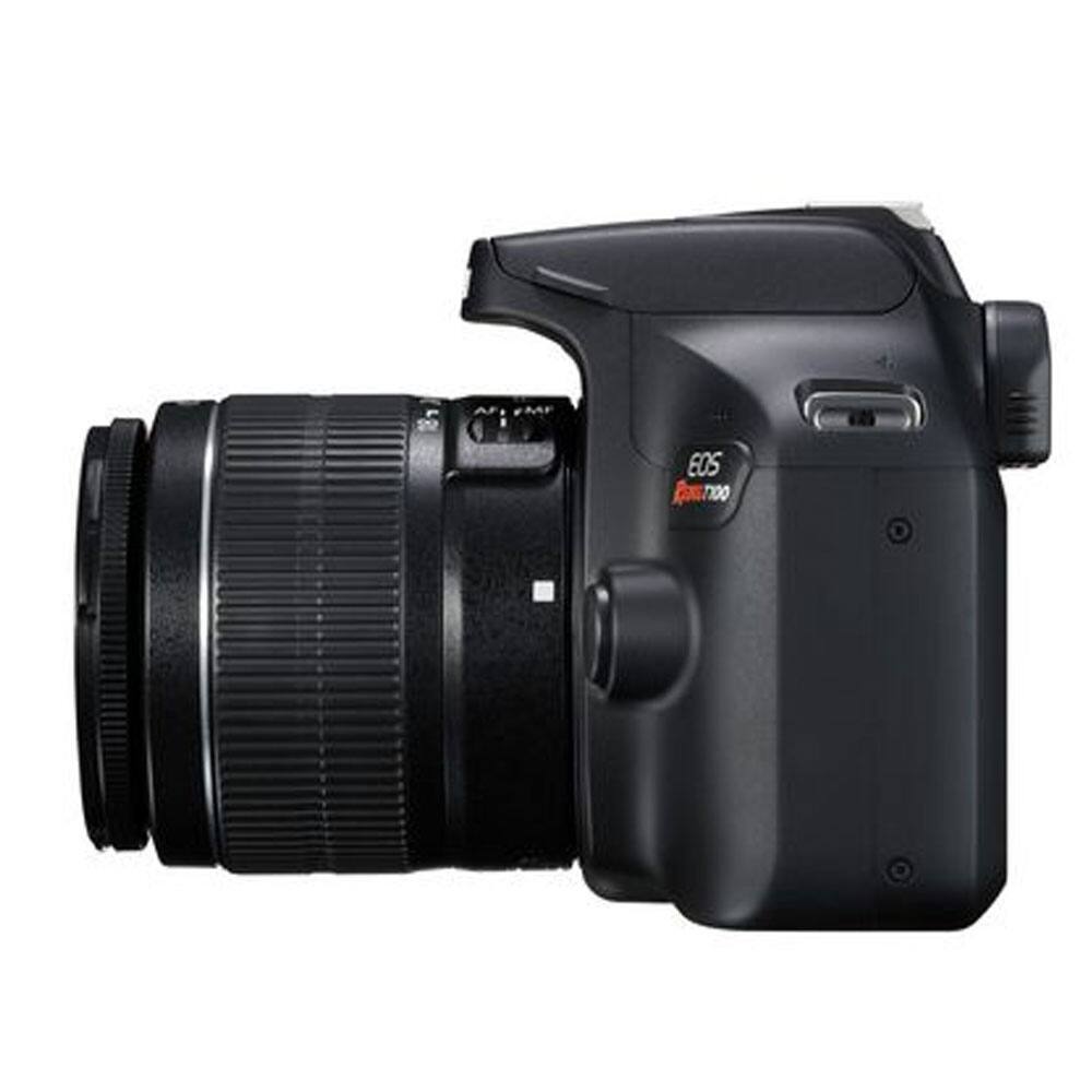 Alt View 1. Canon - Canon EOS Rebel T100 with EF-S 18-55mm f/3.5-5.6 III Lens Bundle - Black.