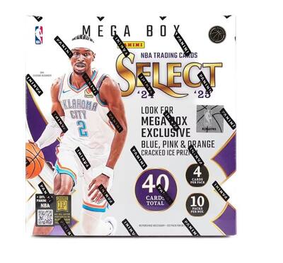 Panini 2024 25 Select Basketball Mega Box (Blue, Pink & Orange Panini 2024 25 Select Basketball Mega Box (Blue, Pink & Orange