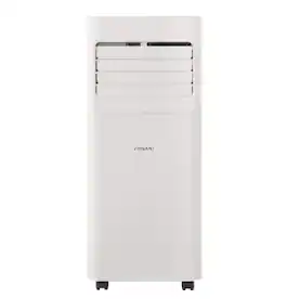 Vissani - VAP05R1AWTFR 5000 BTU 115V 3-in-1 Portable AC with Dehumidifier and Remote for Up to 150 sq. ft. - Refurbished Excellent - White