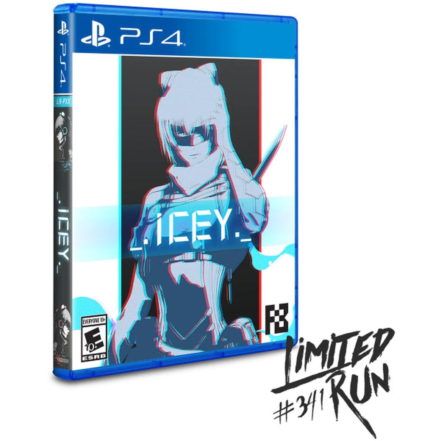 PS4 LR-PXX PS4. ICEY EVERYONE 10+ ESRB. LIMITED #341 RUN