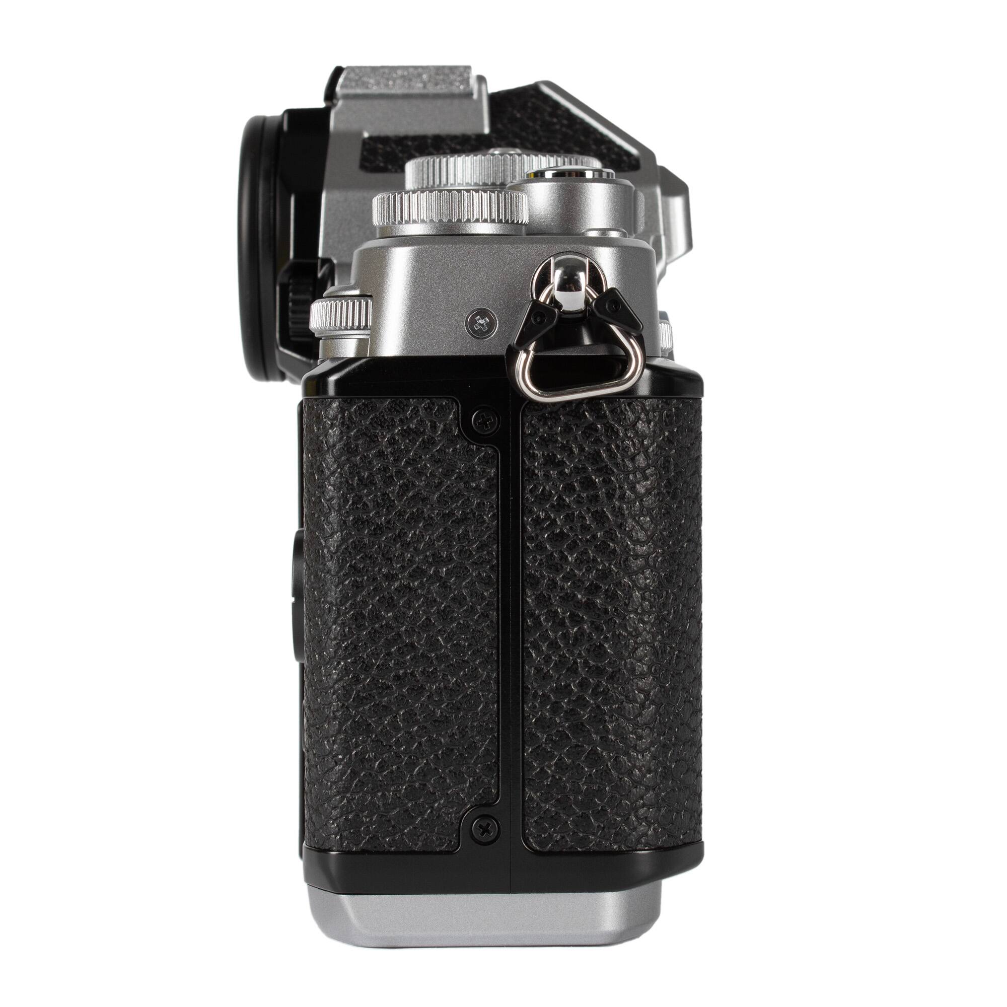Alt View 6. Nikon - Nikon Zf Mirrorless Camera Silver Full Frame 24.5MP 4K IBIS Bundle +Tripod - Silver.
