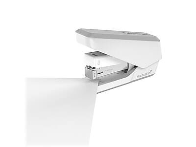 Alt View 4. Fellowes - LX840 EasyPress Desktop Stapler, 25-Sheet Capacity - White.