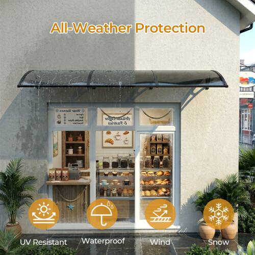 All-Weather Protection

UV Resistant
Waterproof
Wind
Snow