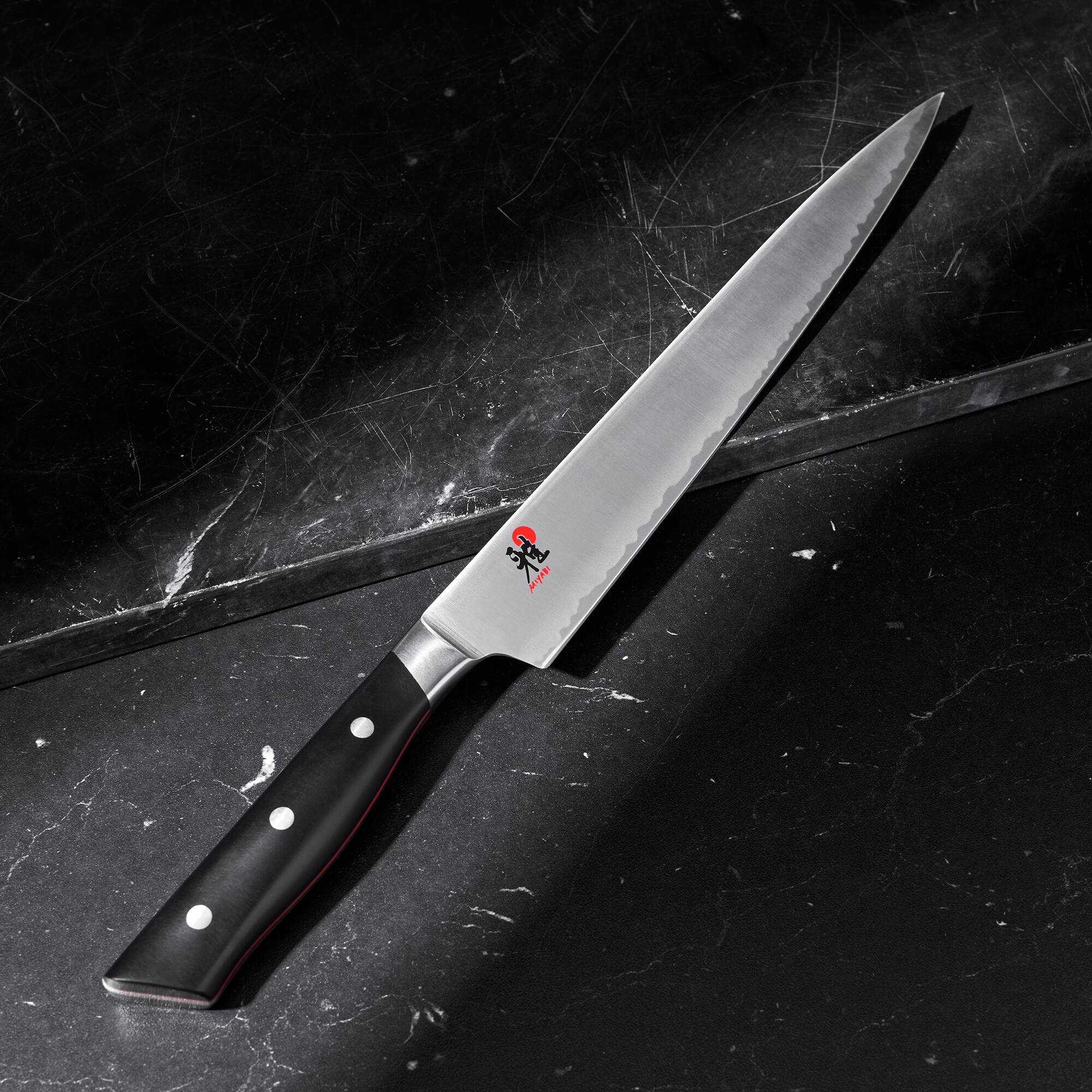 Alt View 1. Miyabi - Miyabi Evolution 9.5-inch Slicing Knife - Stainless Steel.