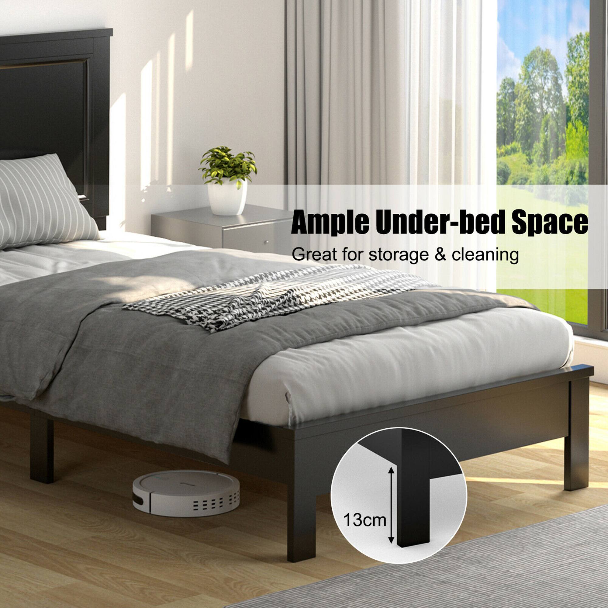 Ample Under-bed Space  
Great for storage & cleaning  

13cm