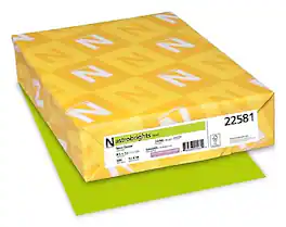Astrobrights - Colored Paper, 24 lbs., 8.5" x 11", 500 Sheets/Ream - Terra Green