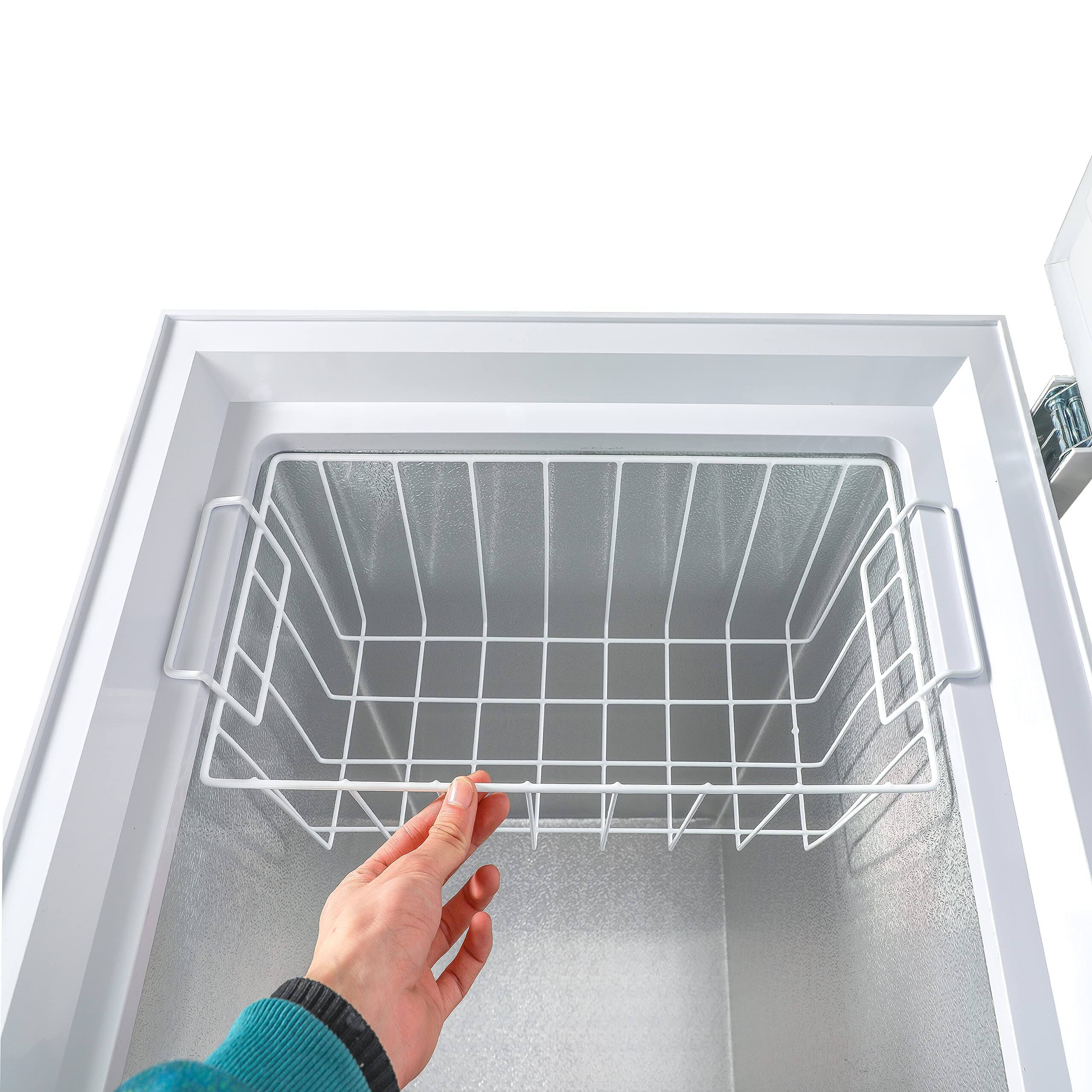 Alt View 3. Commercial Cool - Commercial Cool 5.4 Cu. Ft. Chest Freezer, CCFE54, White - White.