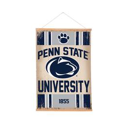 Evergreen Enterprises - Penn State Nittany Lions 24" x 36" Antique Style Canvas Wall Art Tapestry with Wood Frame - Multicolor