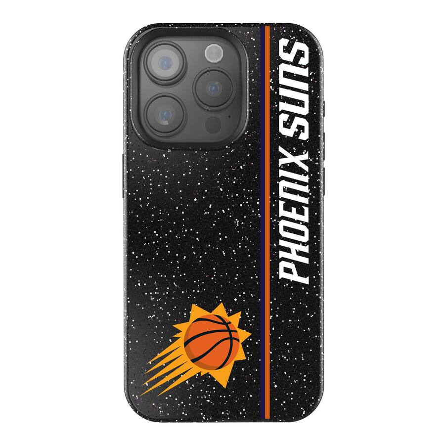 Keyscaper NBA Phoenix Suns Sidebar Bling iPhone Case 16 Plus Black ...