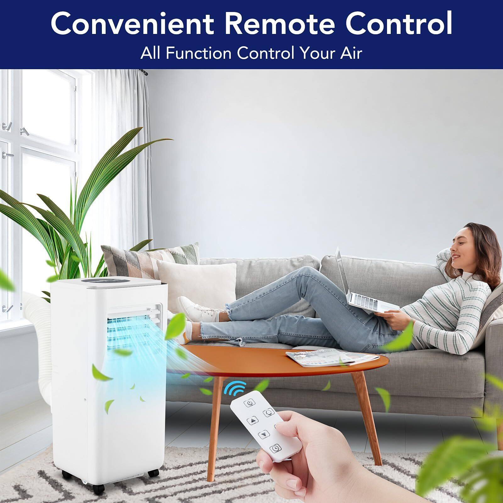 Convenient Remote Control  
All Function Control Your Air