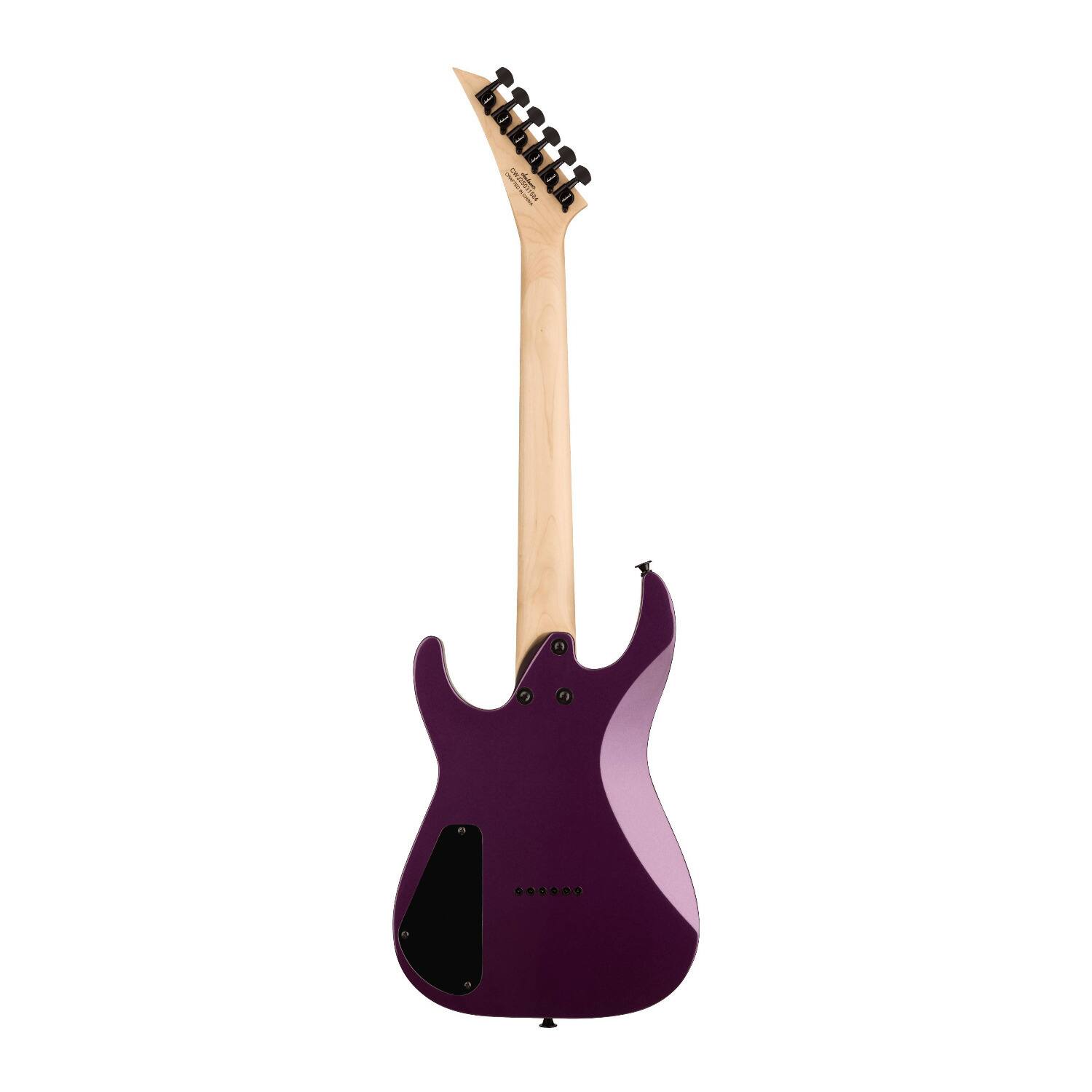 Back. Jackson - Jackson JS Series Dinky Minion JS1X 6-String Electric Guitar (Pavo Purple).