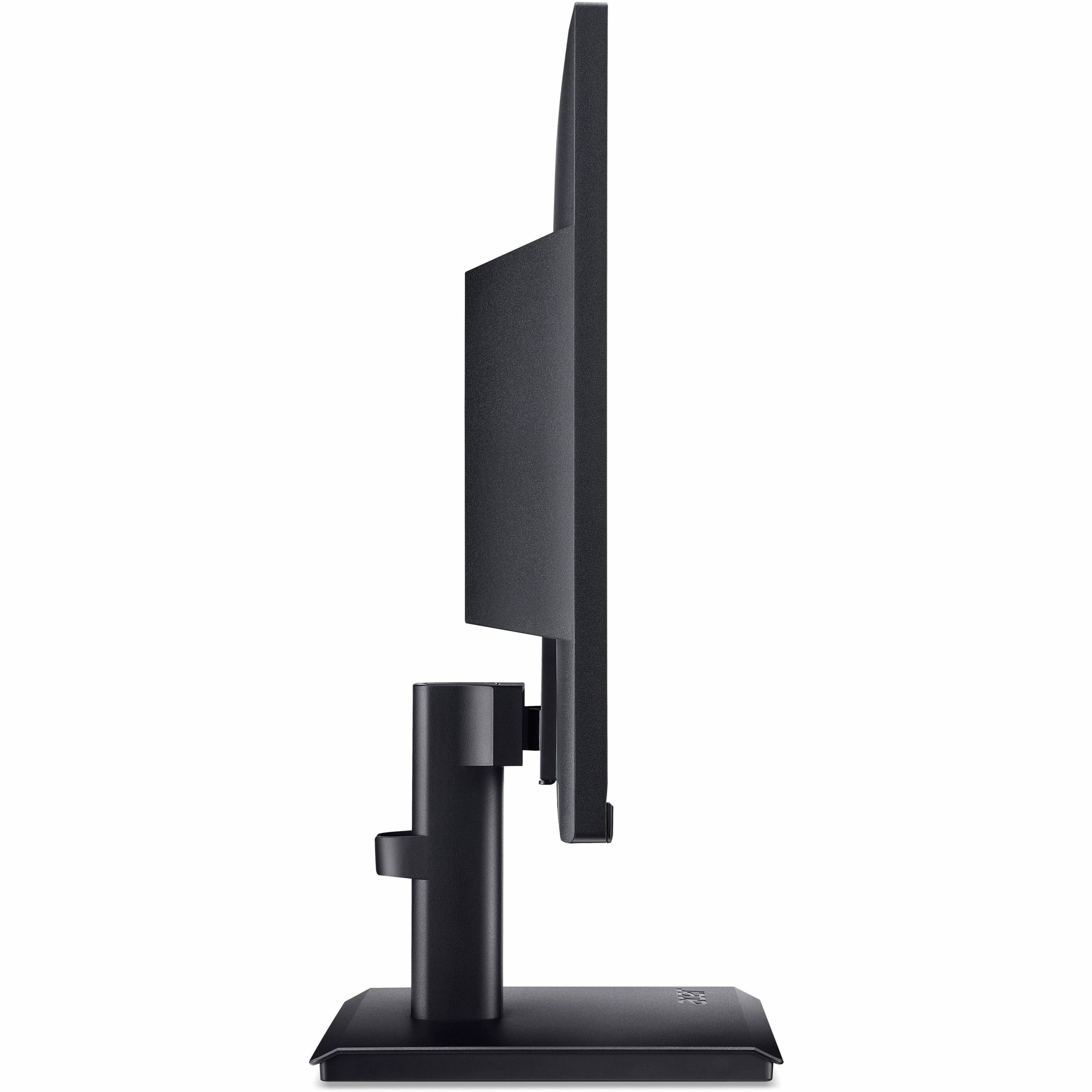 Alt View 6. Acer - Acer Vero V227Q E1 22" Class Full HD LCD Monitor - 16:9 - Black - 21.5" Viewable - In-plane Switching (IPS) Technology - Black.