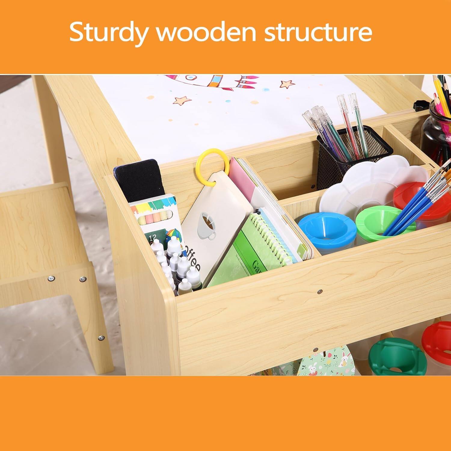 Sturdy wooden structure