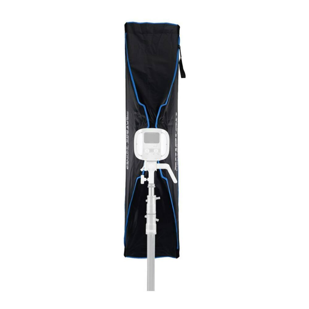 Left. Amaran - amaran Light Box 30x120 One Snap Setup Narrow Rectangular Bowens Mount Softbox.