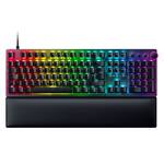 Razer - Huntsman V2 Full Size Wired Optical Red Linear Switch Gaming Keyboard with Chroma RGB Backlighting - Black