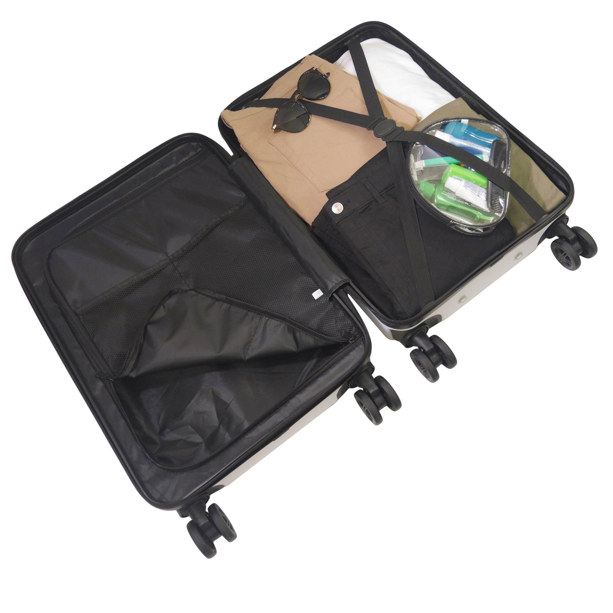 Alt View 1. American Dreamliner - 30" Hardside Luggage with Expansion - WHITE.