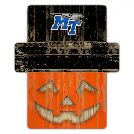 Fan Creations - MTSU Blue Raiders 12" x 12" Jack-O-Lantern Display - Orange