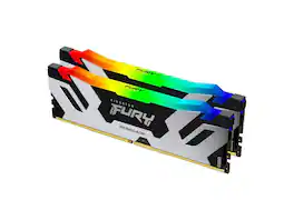 Kingston - Fury Renegade 96GB DDR5 6000MHz 288-Pin RAM (2x48GB) Model KF560C32RSAK2-96 - Silver / Black