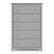 Left. Storkcraft - Kenton 5-Drawer Dresser - Pebble Gray.