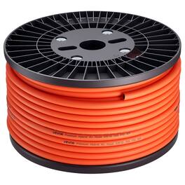 VEVOR - Air Hose, 3/8'' x 250ft Hybrid Air Hose, Lightweight, Kink Resistant, Pneumatic Hoses with Three-Layer Hybrid Material - Orange