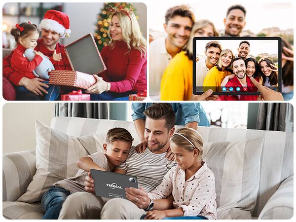 Alt View 10. FEONAL - Tablet 11 inch Android 15 Tablet, 2025 Latest Update 128GB ROM 16GB RAM, Tableta, Octa-Core TF Card Support - Grey.