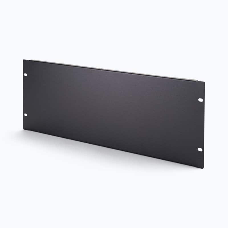 On Stage Stands - On-Stage Blank Rack Panel, 4U (RPB4000) - Black