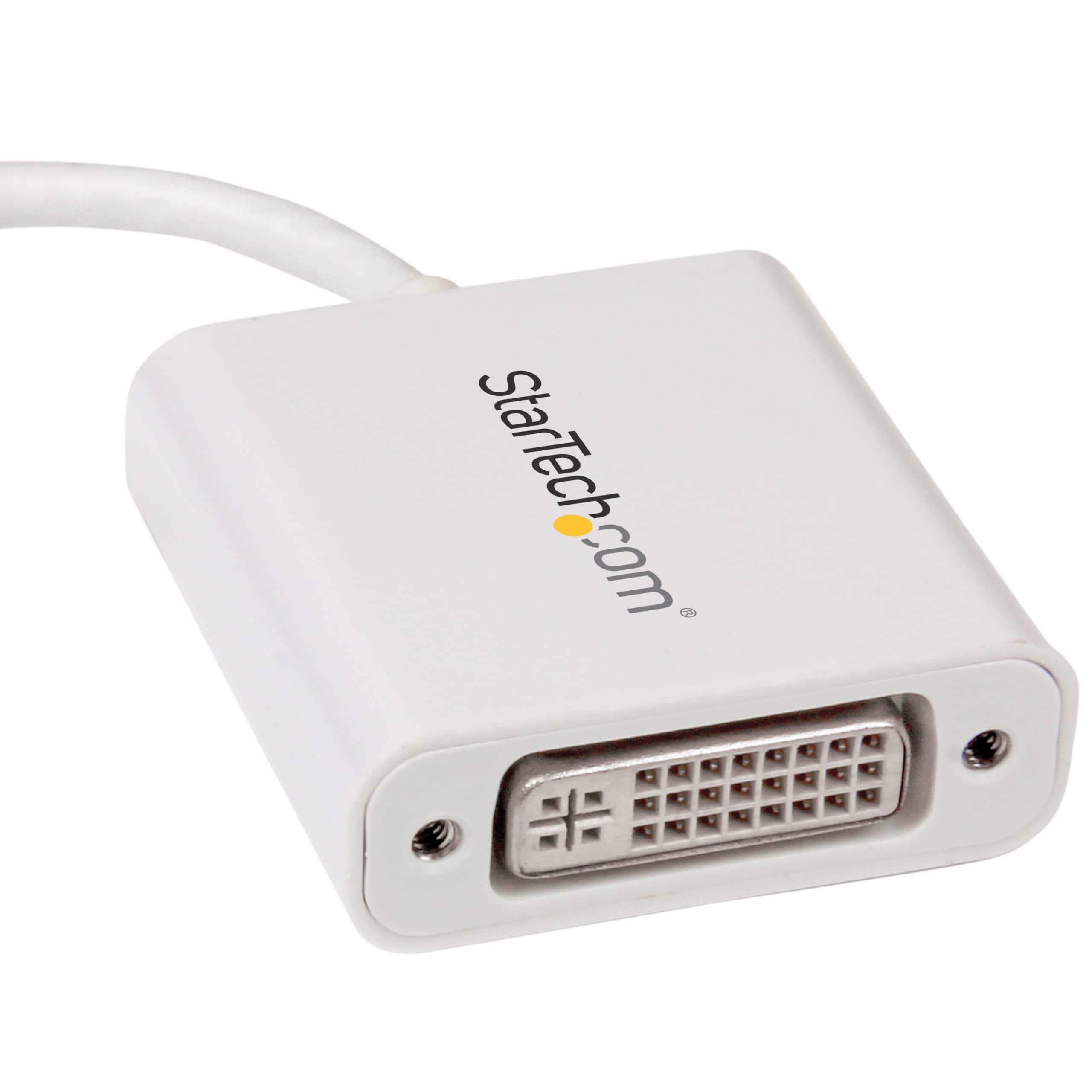 Startech - USB-C to DVI Adapter - White
