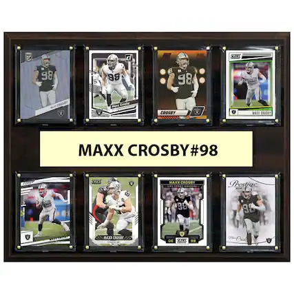 98 5 d 98 RED 1Z B 98 SCORE 0s MA.. CROSBY Mxx Crosby CROSSY MAIX CROSBY MAXX CROSBY# #98 SCORE E MAXX CROSBY Prestige Pe 98 8 MET CHOIST MAXX CROSBY USRS - DE SOIRL 98 i Crest
MAXX CROSBY #98