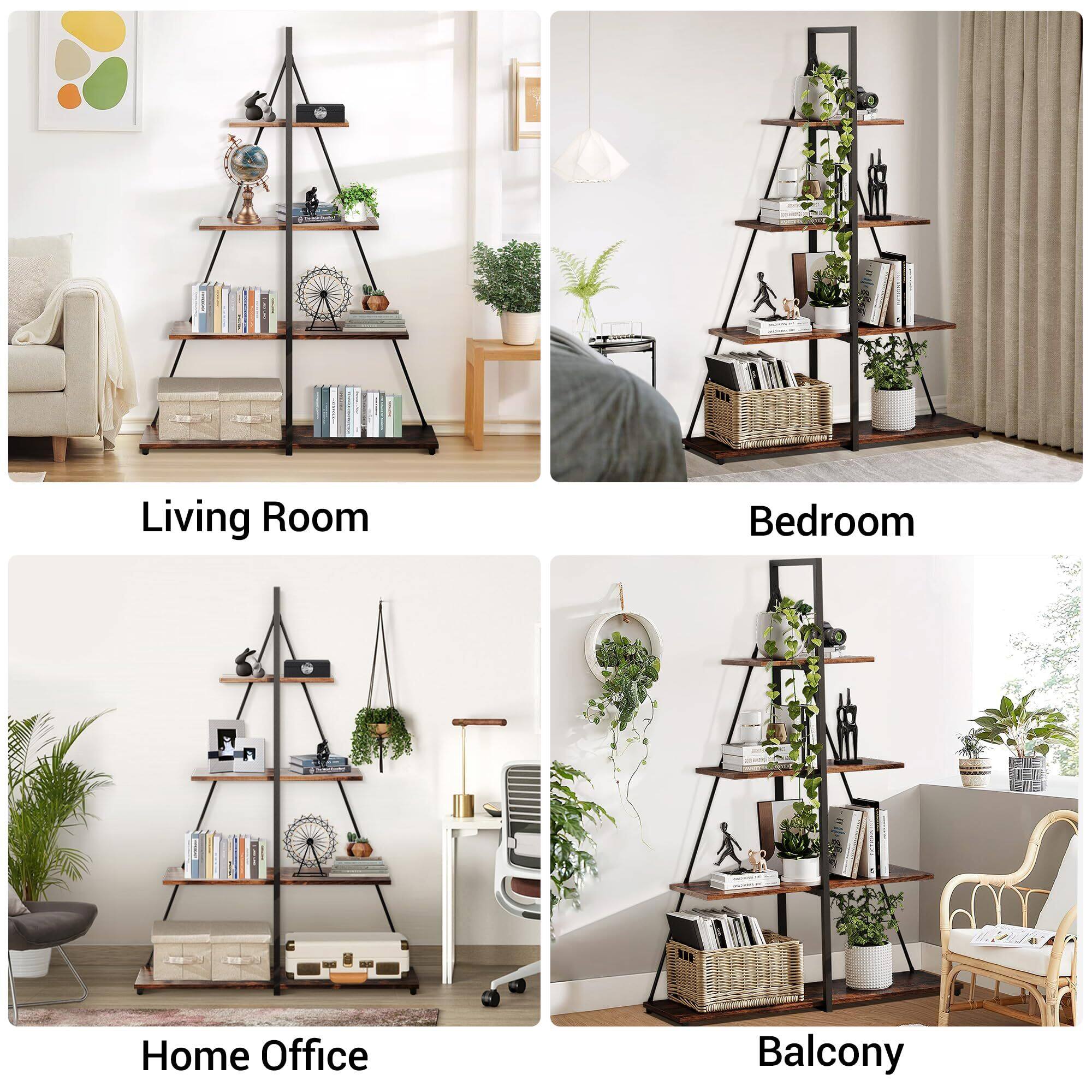 Living Room  
Bedroom  
Home Office  
Balcony