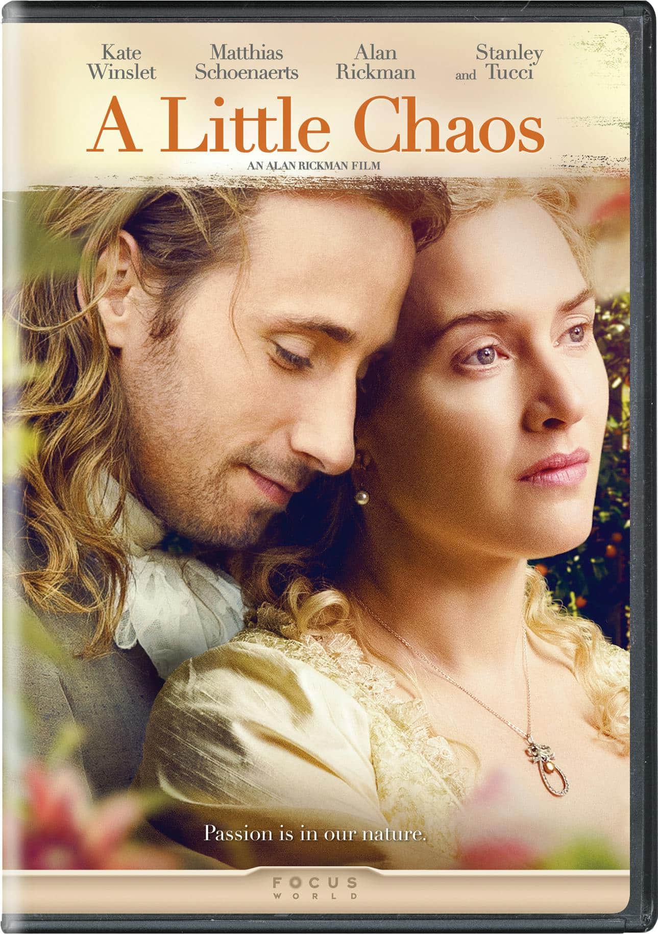 Front. A Little Chaos [DVD].