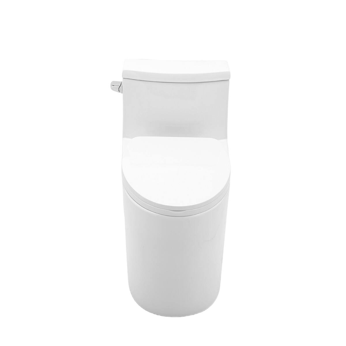 Alt View 6. Loheer - Loheer One Piece Elongated Toilet White Ceramic with One Point Two Eight GPF Flush - White.