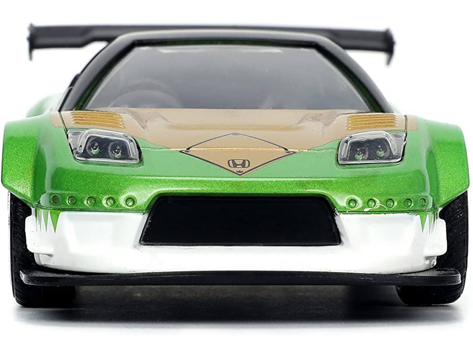 Alt View 3. Jada - 2002 Honda NSX Type-R Japan Spec RHD & Green Ranger Figurine "Power Rangers" "Hollywood Rides" 1/32 Car by Jada.
