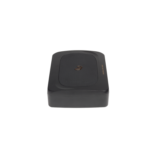 Left. Infinity - INFINITY BASSLINKMINI Powered 6x8 underseat subwoofer Titanium - Black.