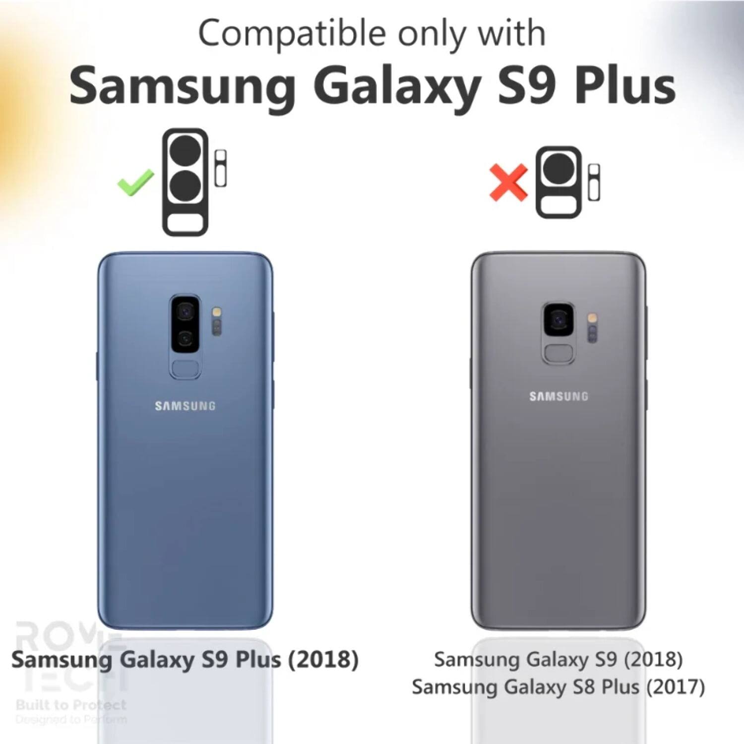 Compatible only with Samsung Galaxy S9 Plus

Samsung Galaxy S9 Plus (2018)

Built to Protect Designed to Perform

Samsung Galaxy S9 (2018)

Samsung Galaxy S8 Plus (2017)