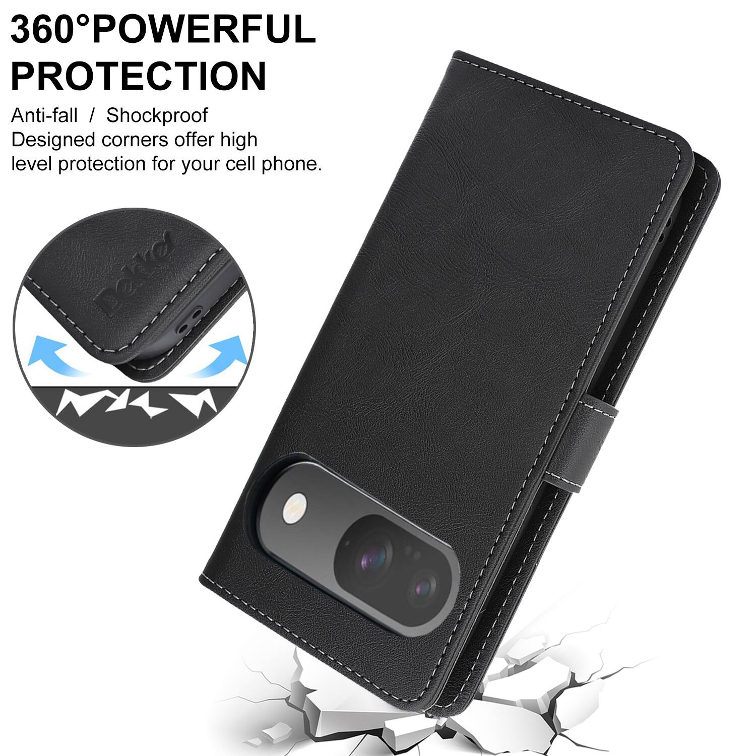 360° POWERFUL PROTECTION

Anti-fall / Shockproof  
Designed corners offer high level protection for your cell phone.