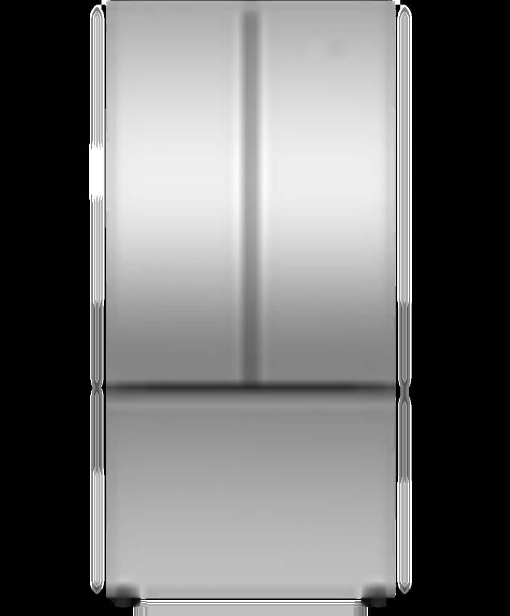 Fisher & Paykel - 18 cu. Ft. Smart French Door Refrigerator with Ice - Stainless Steel