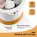 Alt View 7. Costway - Costway Bathroom Towel Warmer Bucket with Fragrance Holder & Auto Shut Off - White.