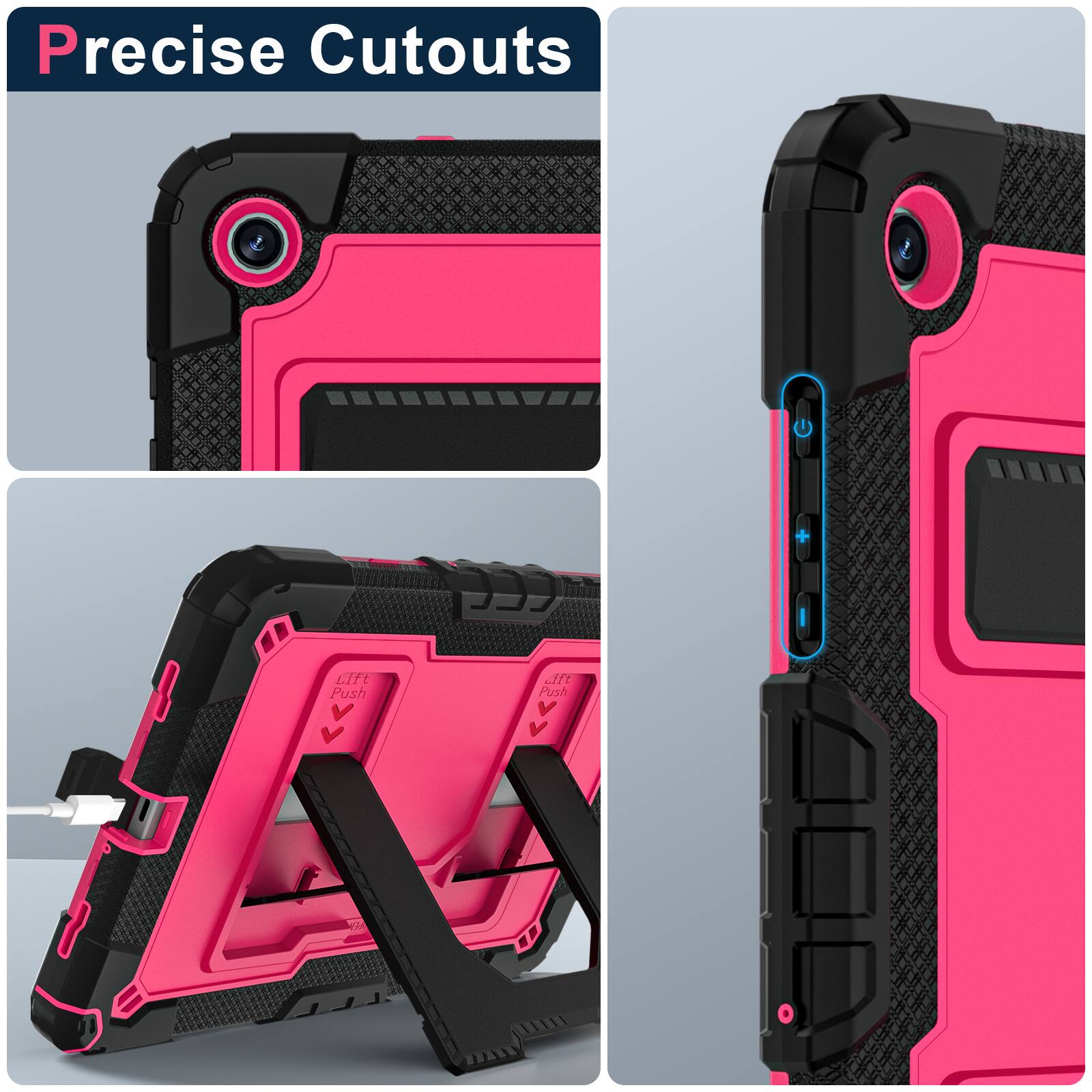 Precise Cutouts

Lift Push  
Push 42