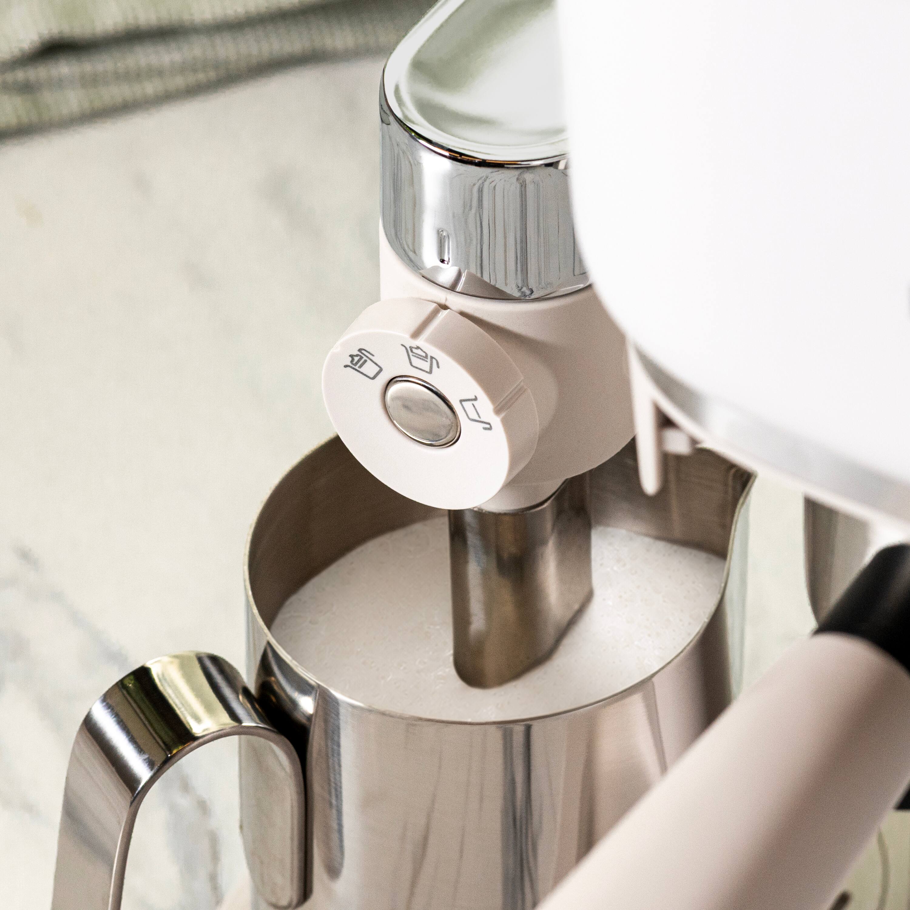 Back. Philips - Baristina Latte Automatic Espresso Machine - Milky White.