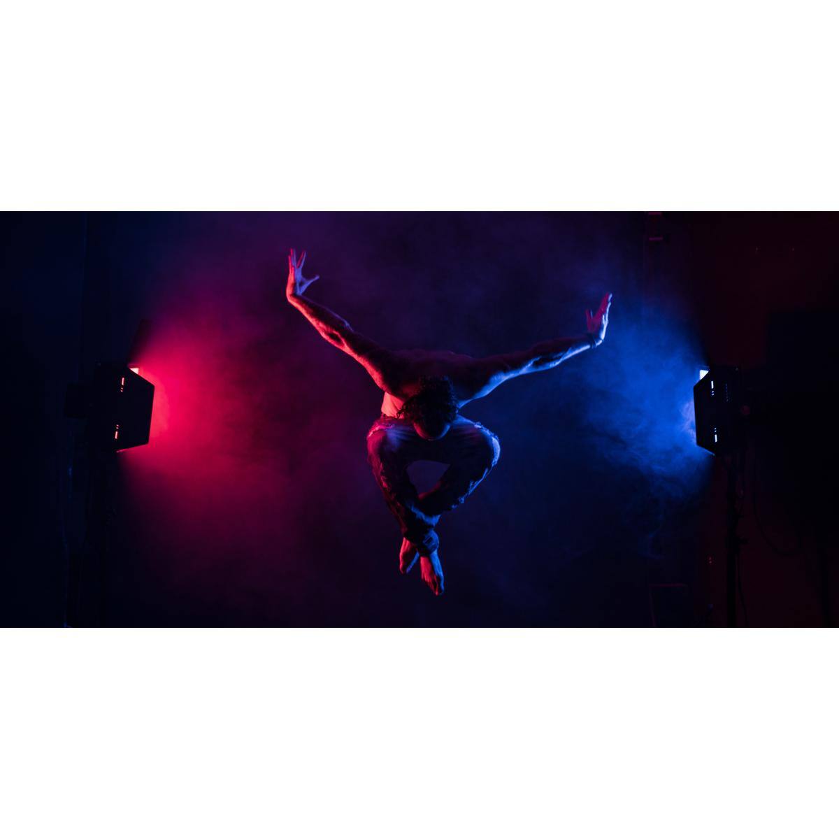 Alt View 4. Rotolight - Rotolight Titan X1 Cinematic RGBWW LED Light Rental Kit with Standard Yoke.