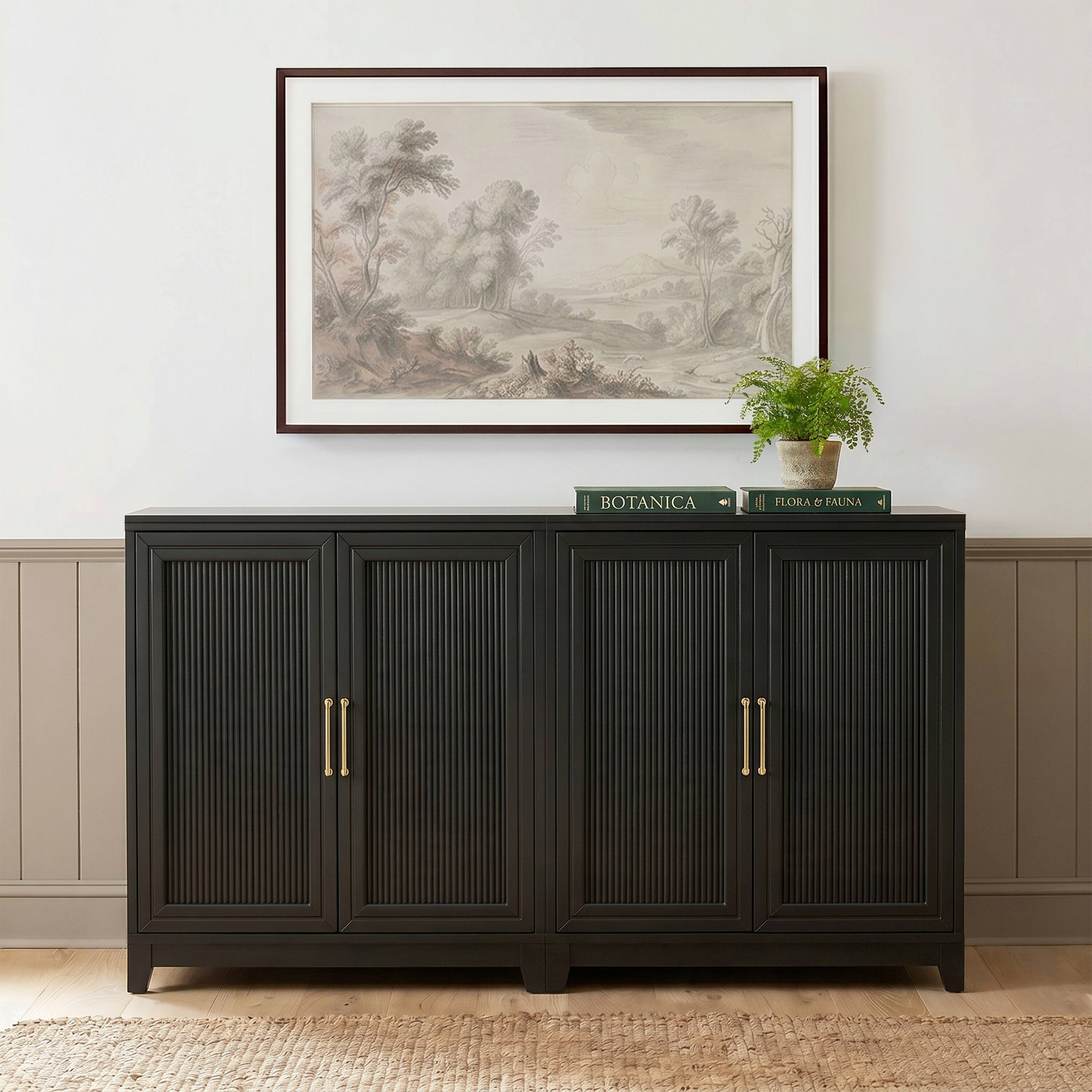 Black Frame/Gold Hardware