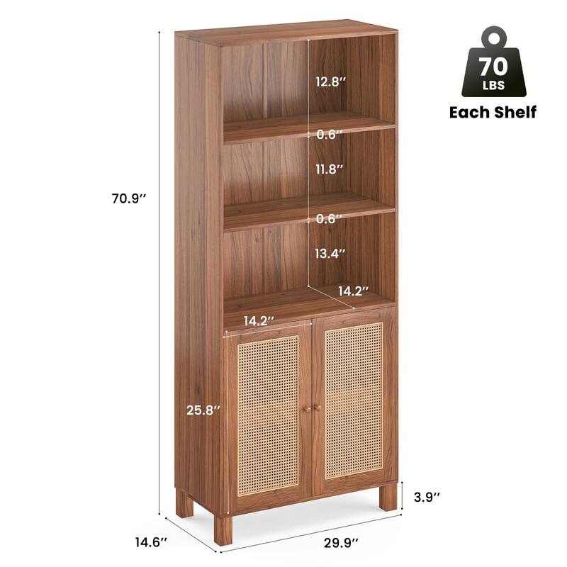 12.8"  
70 LBS  
0.6" Each Shelf  
11.8"  
70.9"  
0.6"  
13.4"  
14.2"  
14.2"  
25.8"  
3.9"  
14.6"  
29.9"