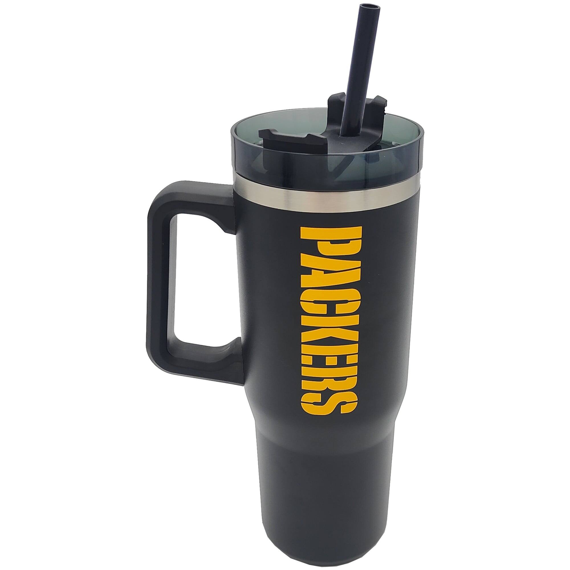 Alt View 2. Pegasus - Green Bay Packers 60" x 70" Logo Blanket and 30oz Stainless Steel Tumbler Combo - Multicolor.